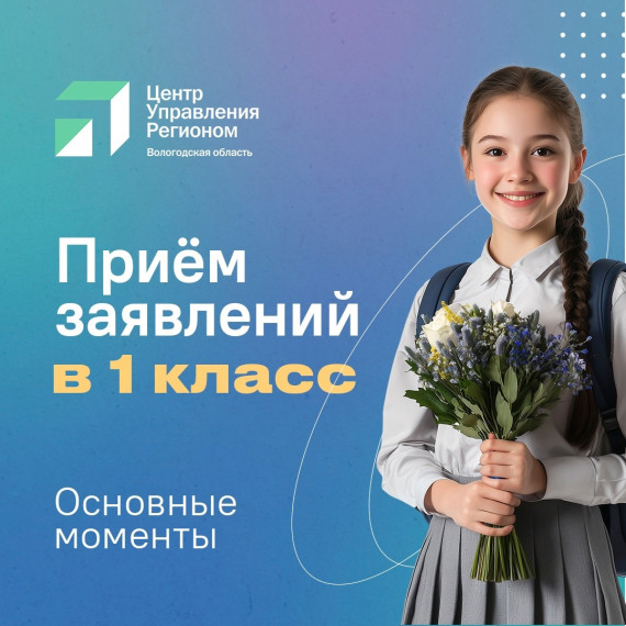 Прием обучающихся в 1 класс.
